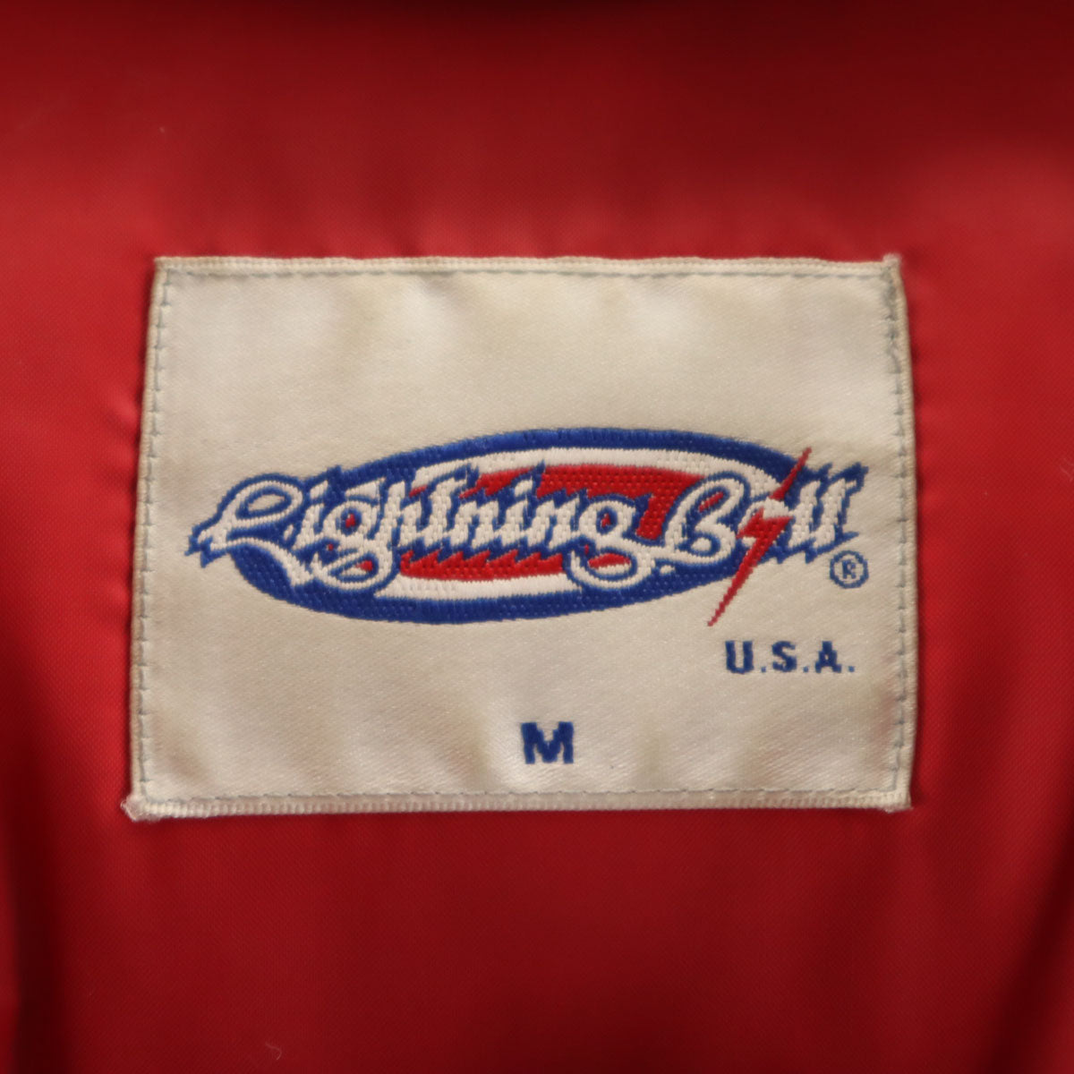 Lightning Bolt ライトニングボルト ダウンジャケット M レッド メンズ