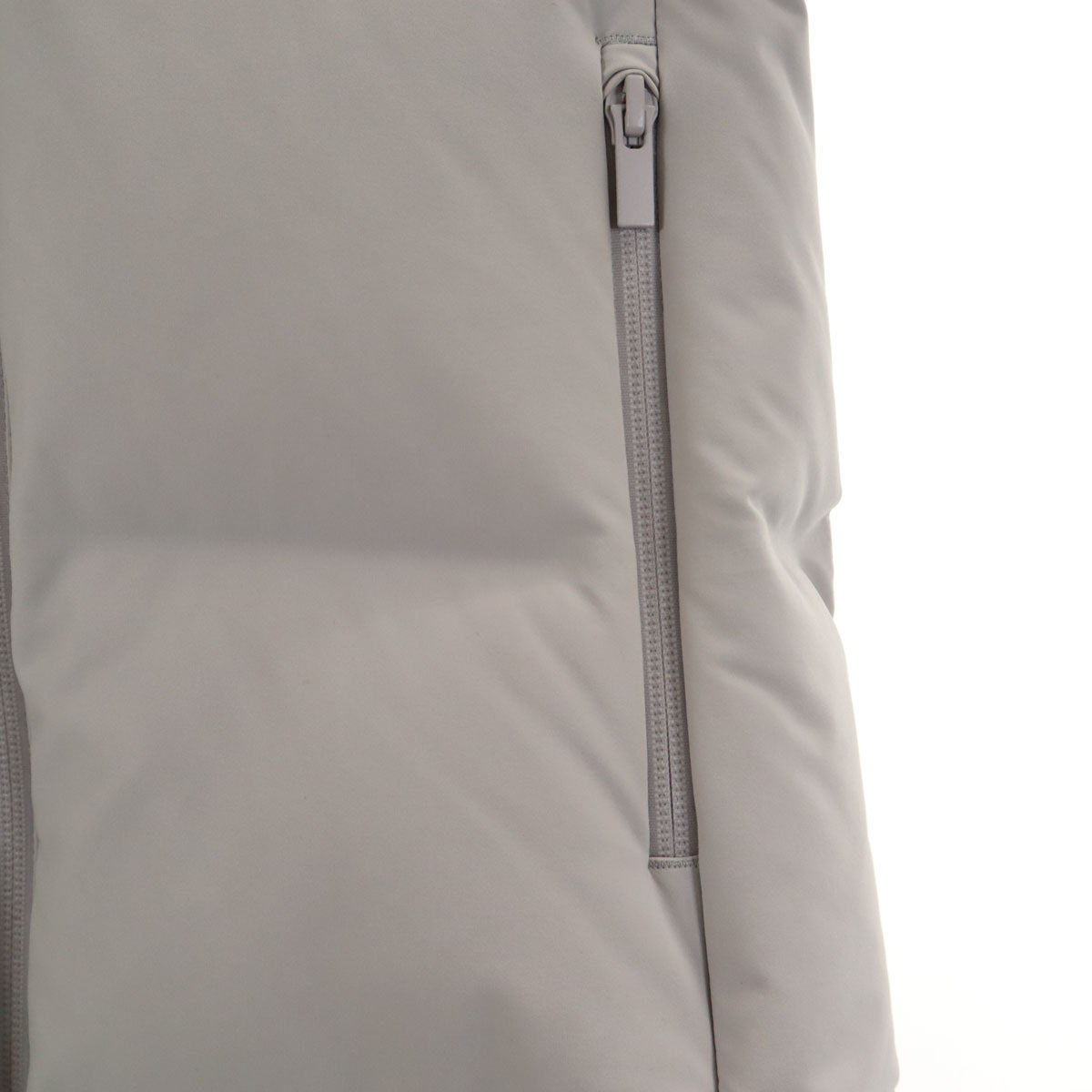 UNIQLO ユニクロ ストレッチシームレス ショート ダウンコート S グレー レディース