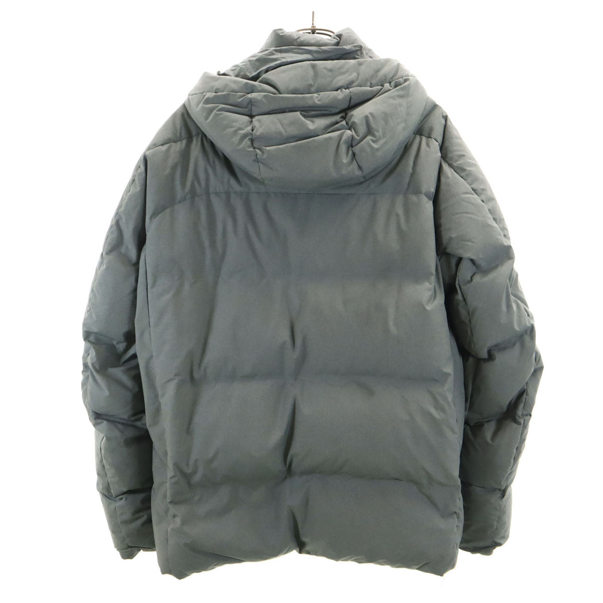 UNIQLO ユニクロ シームレス ダウンパーカー L グレー 3Dカット メンズ