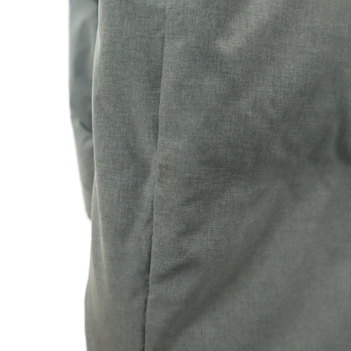 UNIQLO ユニクロ シームレス ダウンパーカー L グレー 3Dカット メンズ