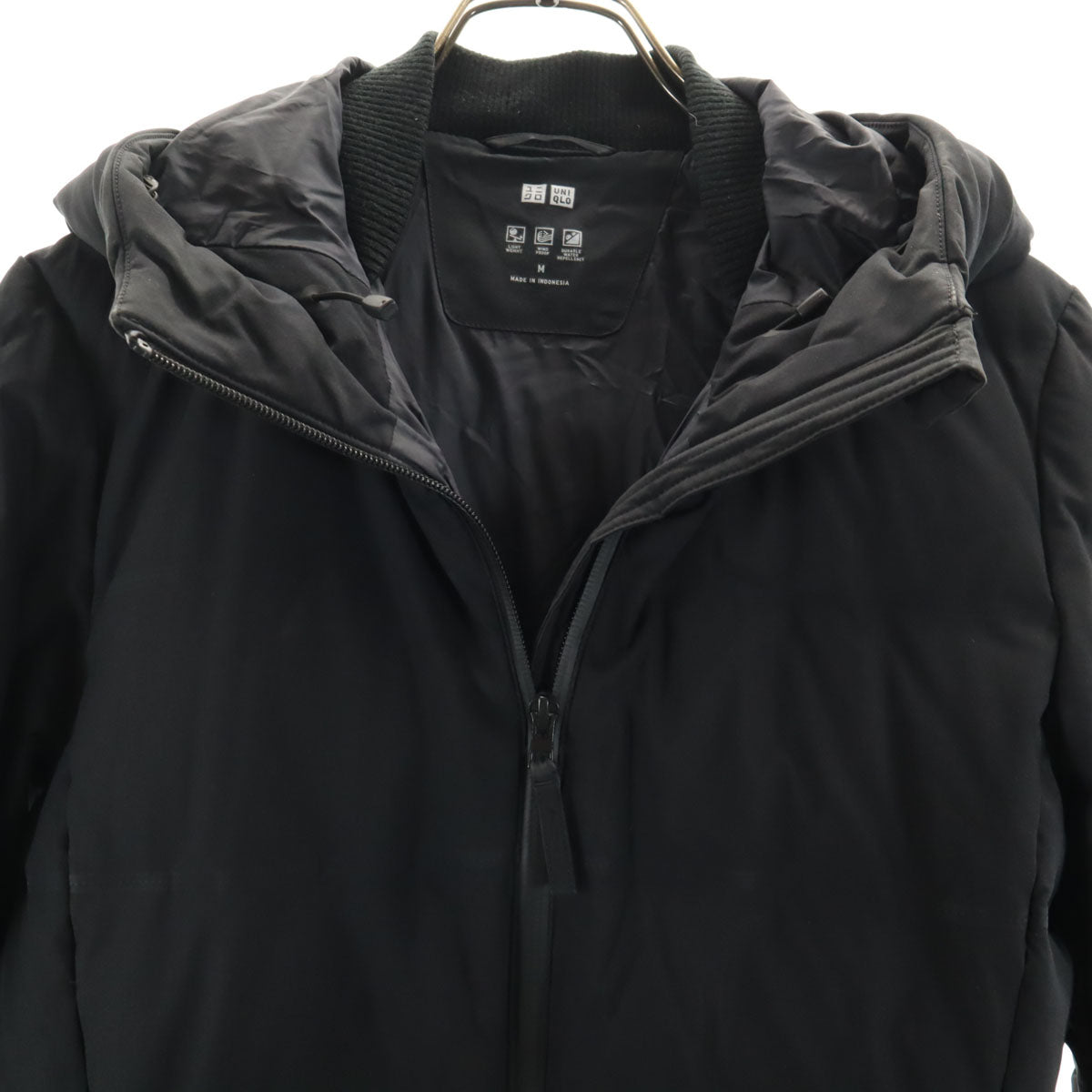 UNIQLO ユニクロ シームレス ショート ダウンコート M ブラック レディース