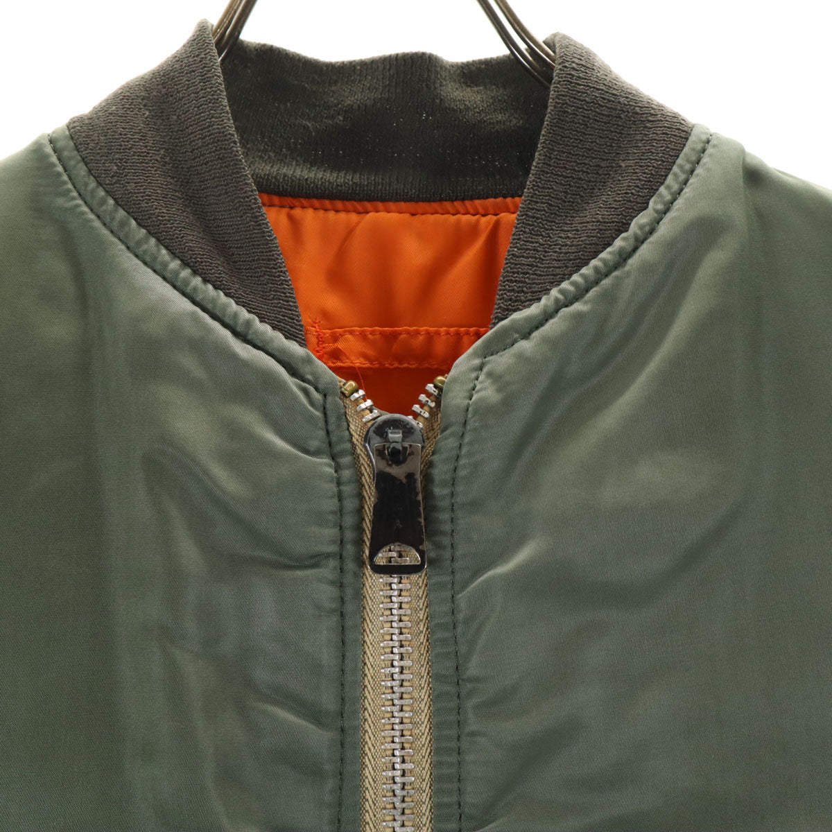 US ARMY アメリカ軍 80s ヴィンテージ MA-1 フライトジャケット S セージグリーン ミリタリー メンズ