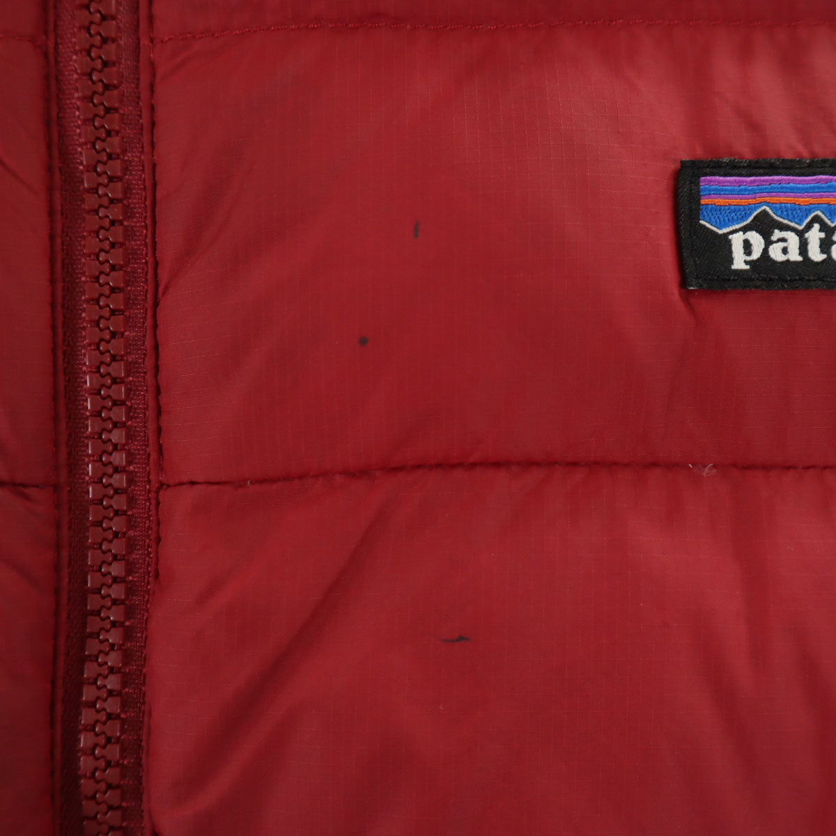 patagonia パタゴニア ダウンジャケット L 12 レッド 68625FA22 アウトドア ポケッタブル キッズ