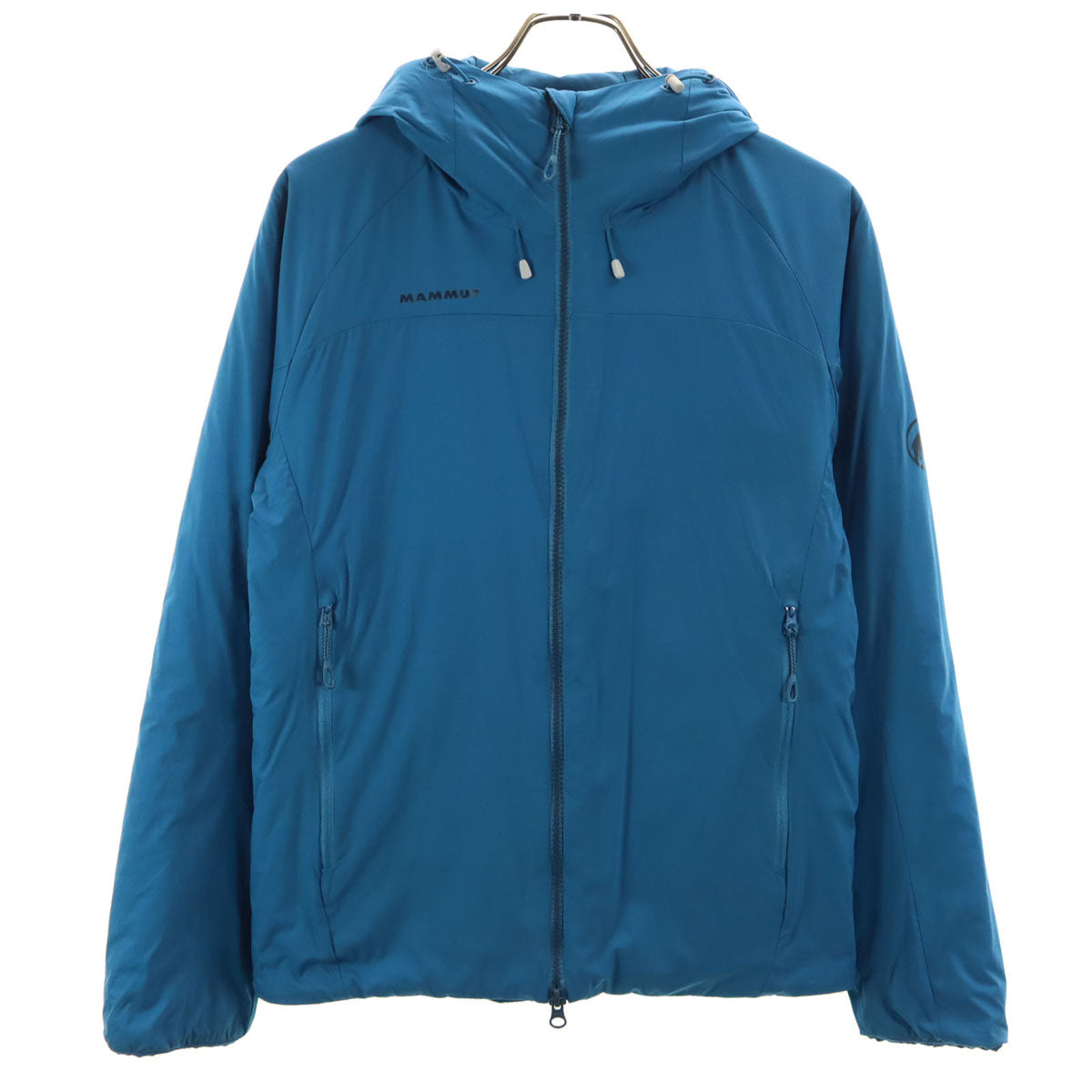 Mammut マムート Rime IN Flex フーデッド 中綿ジャケット M ブルー系 アウトドア レディース