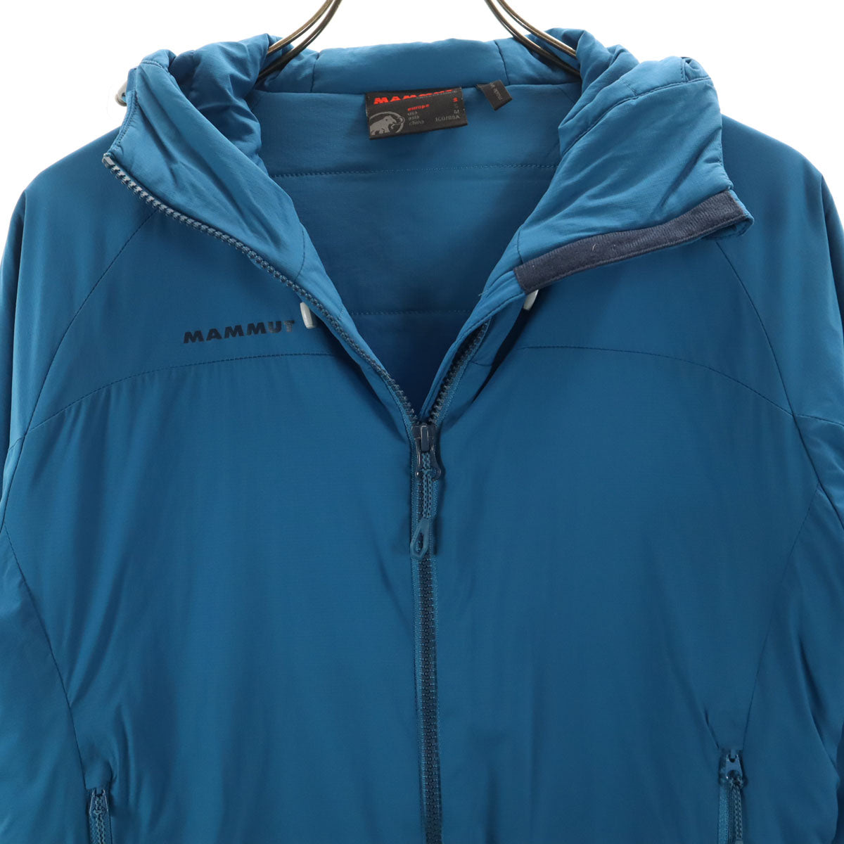 Mammut マムート Rime IN Flex フーデッド 中綿ジャケット M ブルー系 アウトドア レディース