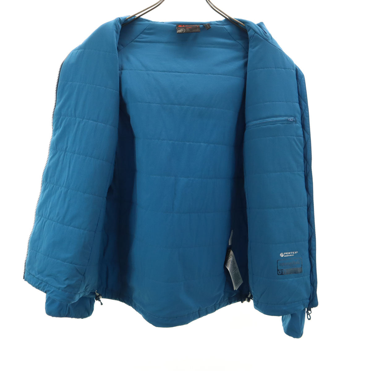 Mammut マムート Rime IN Flex フーデッド 中綿ジャケット M ブルー系 アウトドア レディース