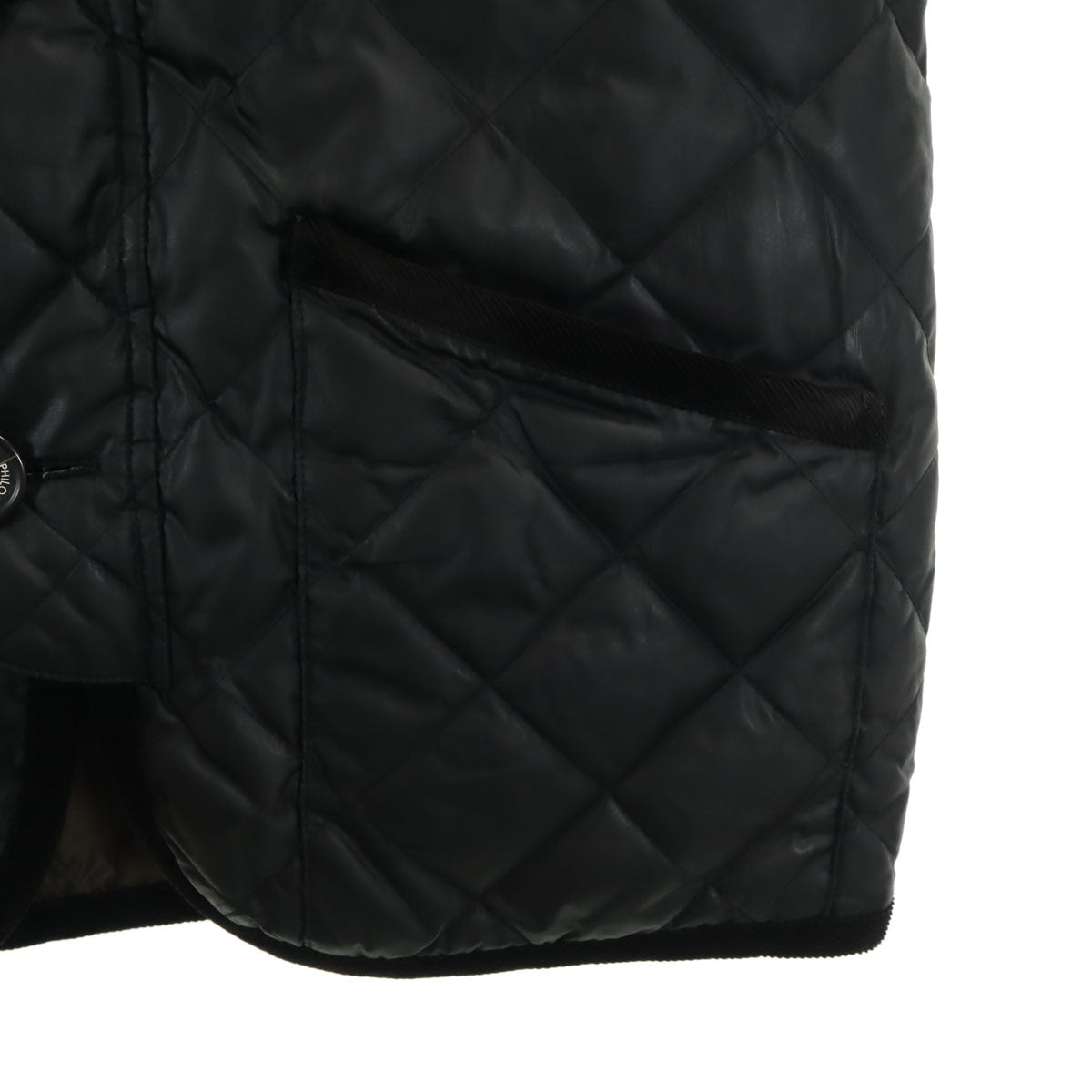 MACKINTOSH PHILOSOPHY マッキントッシュフィロソフィー リバーシブル キルティング ダウンジャケット 36 ブラック レディース