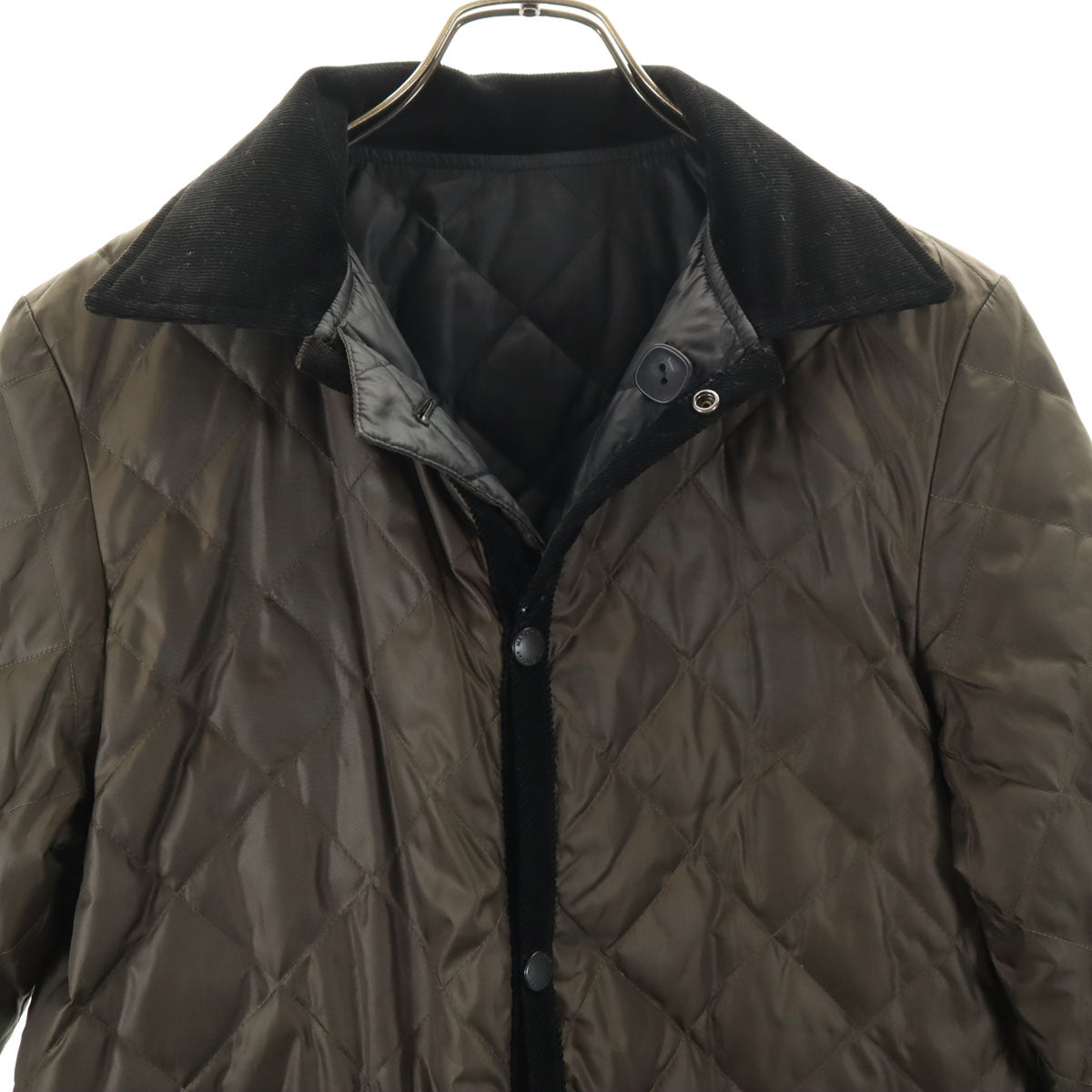 MACKINTOSH PHILOSOPHY マッキントッシュフィロソフィー リバーシブル キルティング ダウンジャケット 36 ブラック レディース