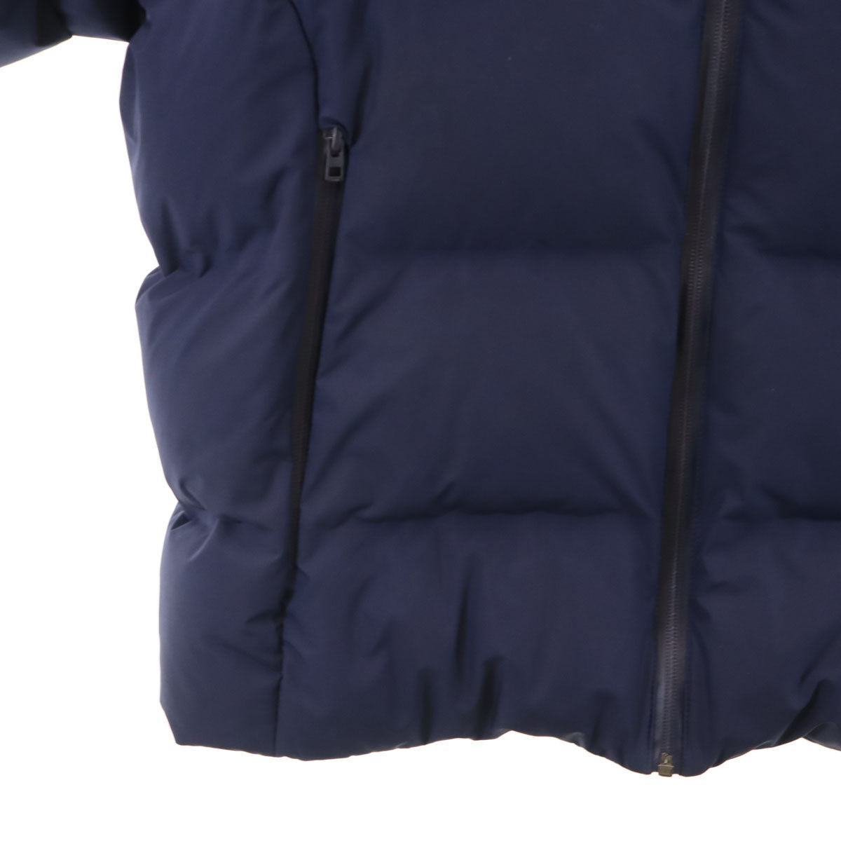 UNIQLO ユニクロ シームレス ダウンジャケット L ネイビー メンズ
