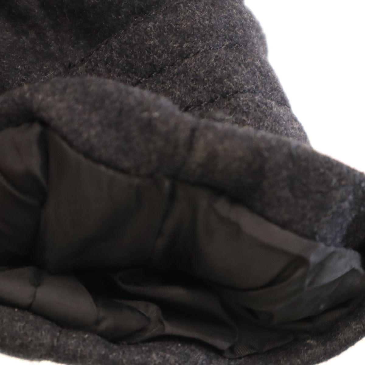 ZARA MAN ザラマン メルトン ピーコート S チャコールグレー メンズ