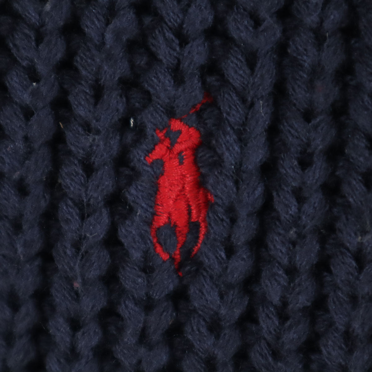 Polo by Ralph Lauren ポロバイラルフローレン ニットジャケット L ネイビー レディース