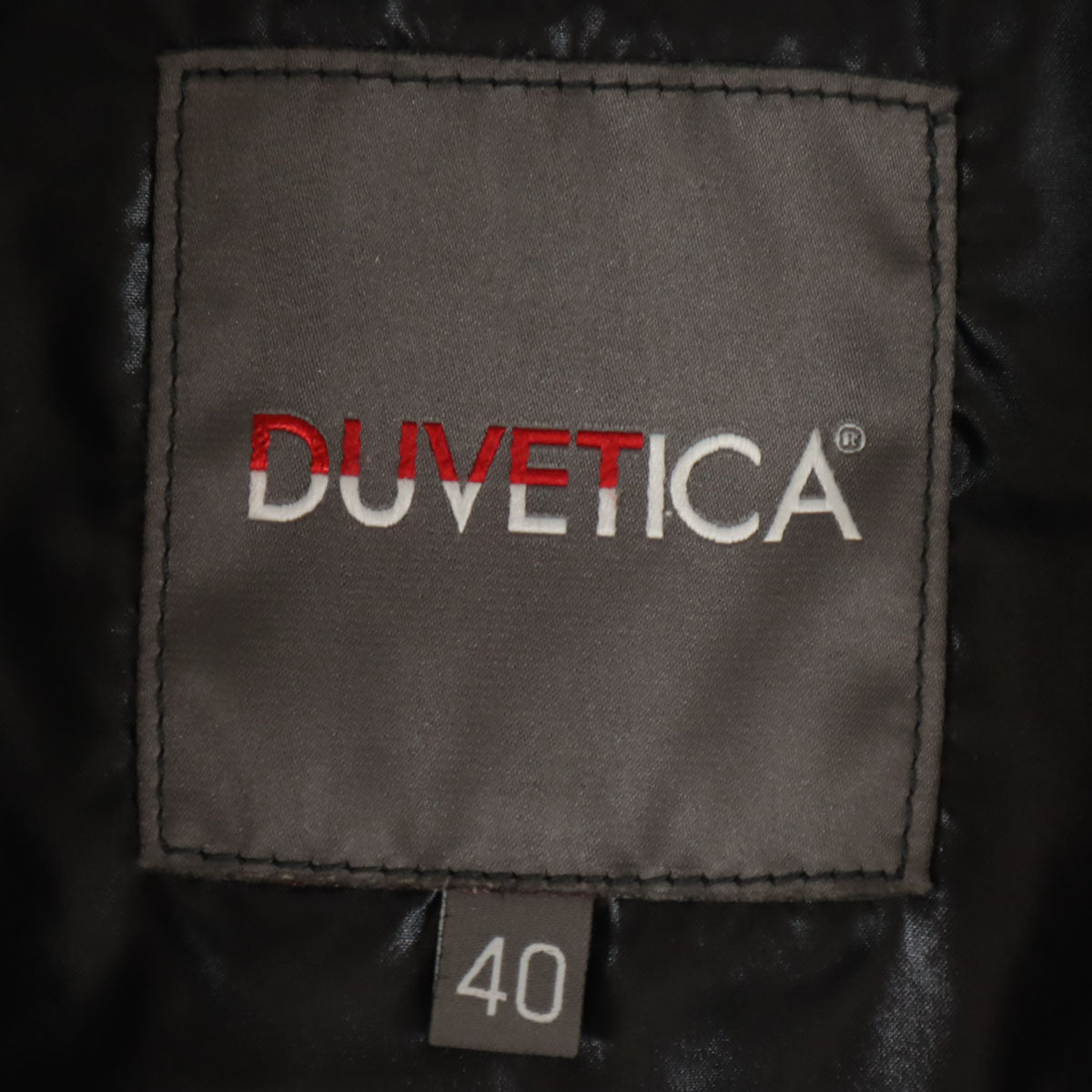 美品 DUVETICA デュベティカ Radine ダウンコート 40 ブラック レディース