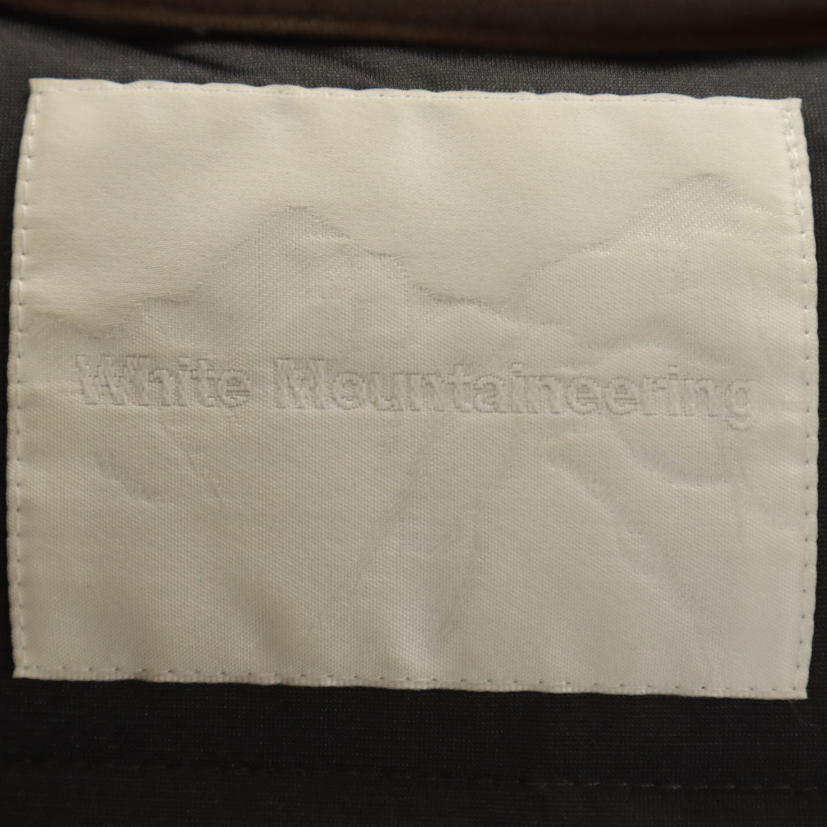 WHITE MOUNTAINEERING ホワイトマウンテニアリング 2010AW ダウンベスト S グレー メンズ