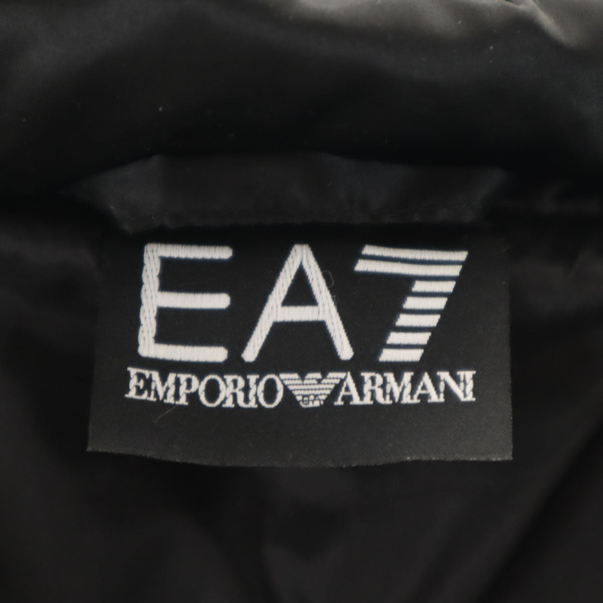 Emporio Armani エンポリオアルマーニ ダウンジャケット S ブラック EA7 レディース