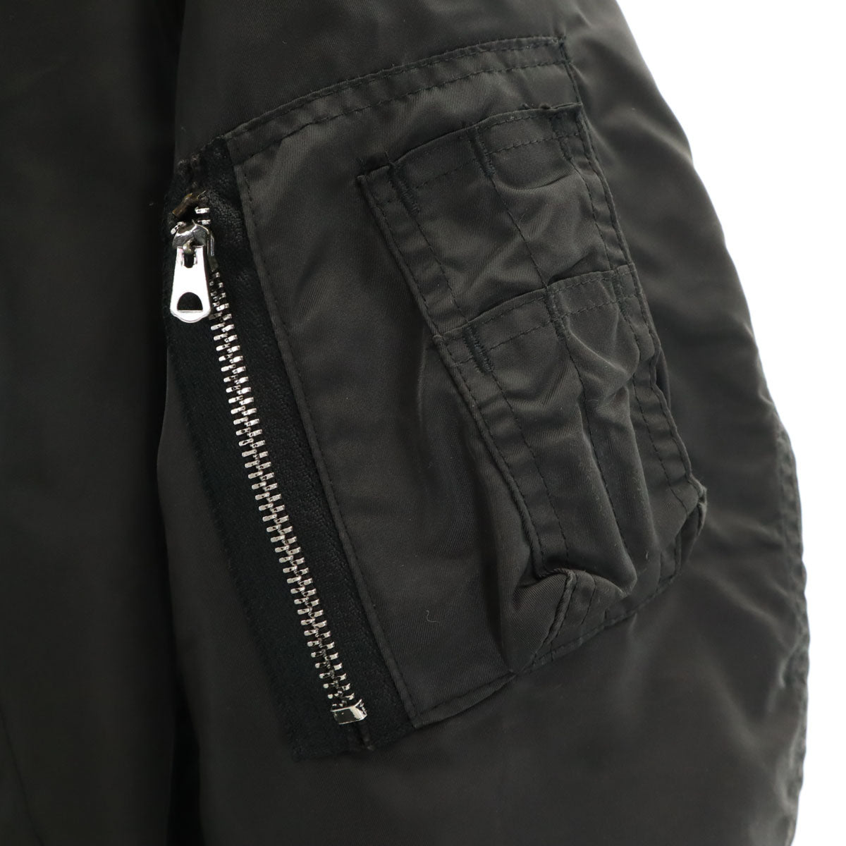 GREENBRIER IND グリーンブライヤー USA製 MA-1 フライトジャケット M ブラック ミリタリー メンズ