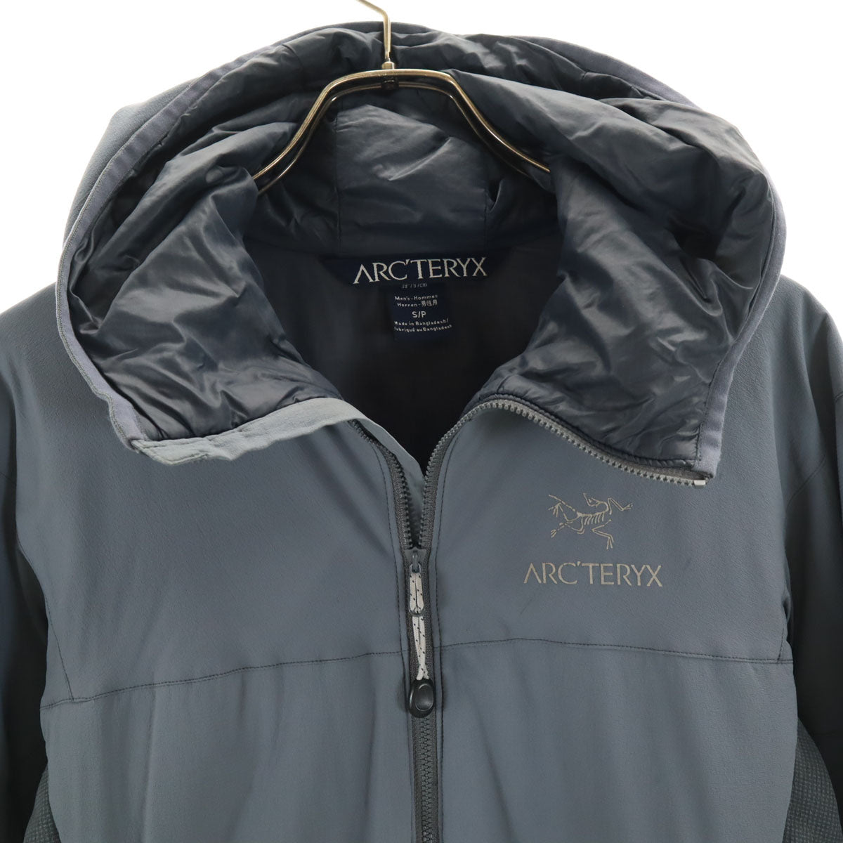 ARC'TERYX アークテリクス アトム フーディー ナイロンジャケット S グレー アウトドア メンズ