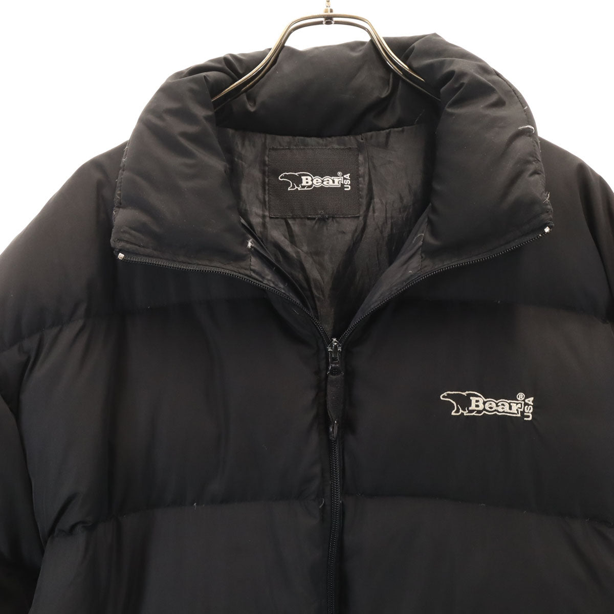 Bear ベアー ダウンジャケット ブラック メンズ