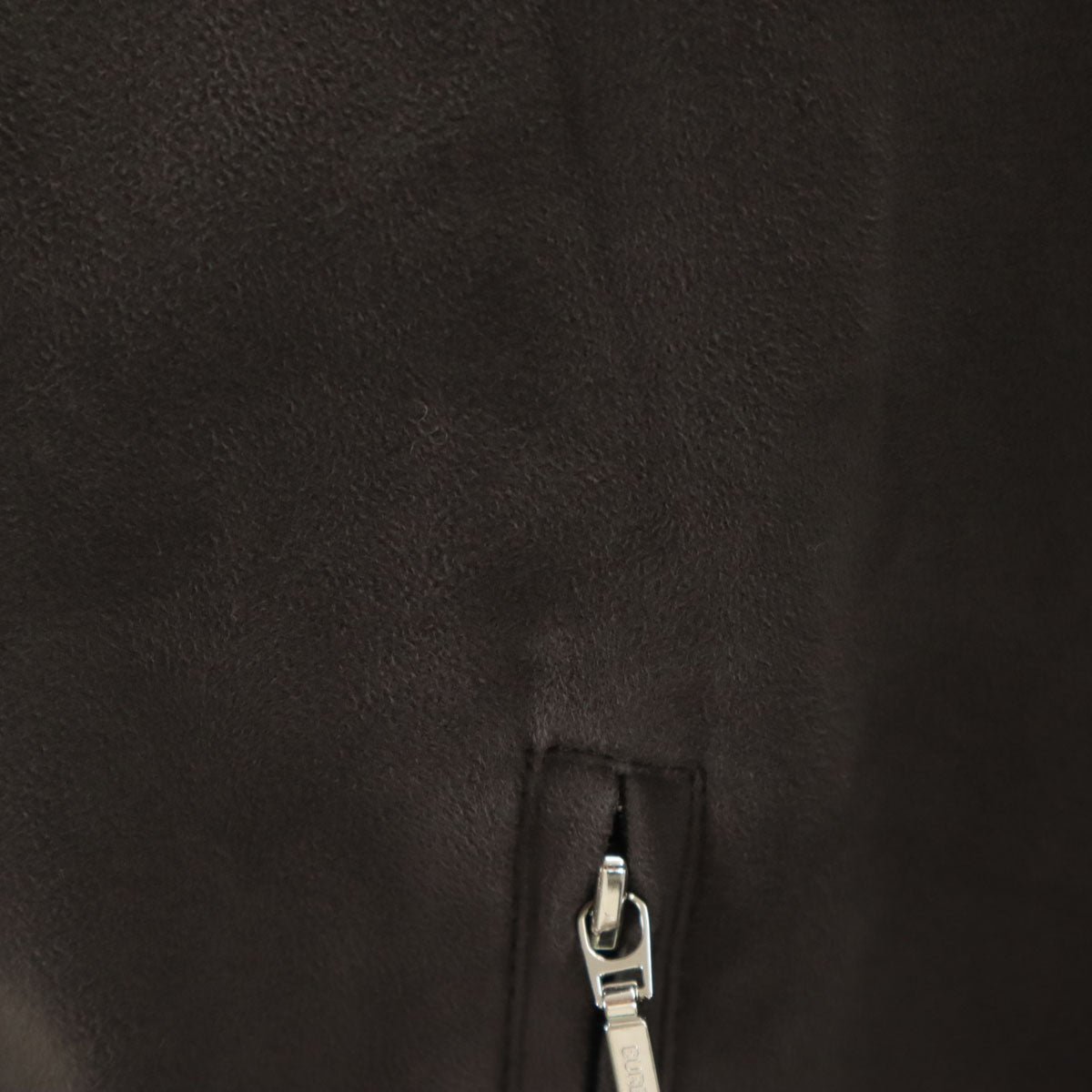 BURBERRY BLACK LABEL バーバリーブラックレーベル フェイクスエード切替 ニットジャケット 2 チャコールグレー 三陽商会 メンズ