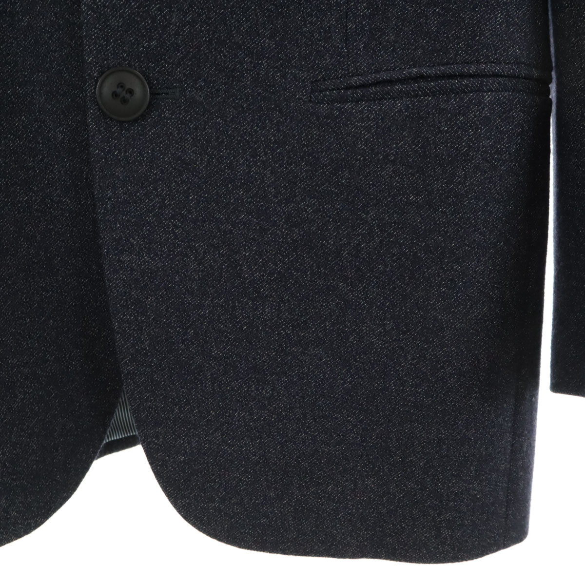 GIORGIO ARMANI ジョルジオアルマーニ イタリア製 テーラードジャケット 44 ネイビー系 メンズ