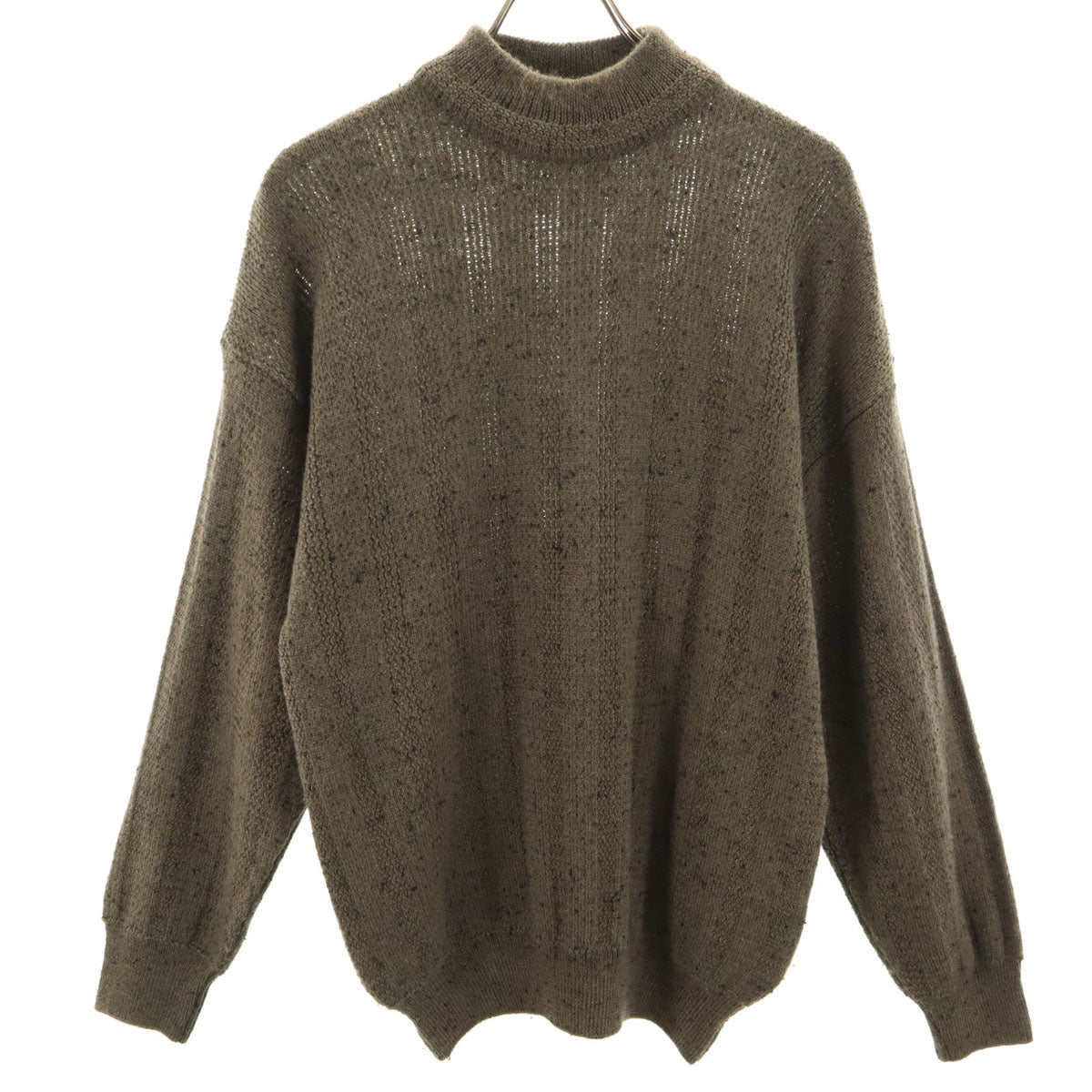 EXAMPLEbyMISSONI エグザンプル バイ ミッソーニ 90s イタリア製 長袖 ニット 42 ブラウン系 セーター レディース