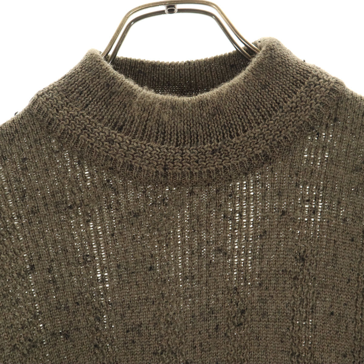 EXAMPLEbyMISSONI エグザンプル バイ ミッソーニ 90s イタリア製 長袖 ニット 42 ブラウン系 セーター レディース