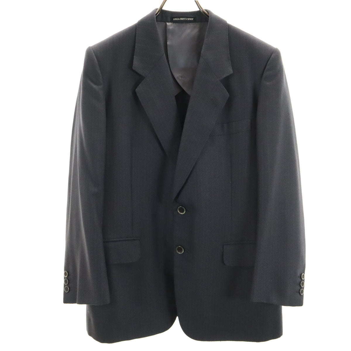 TISSUS LANVIN ティス ランバン 90s オールド テーラードジャケット グレー系 メンズ