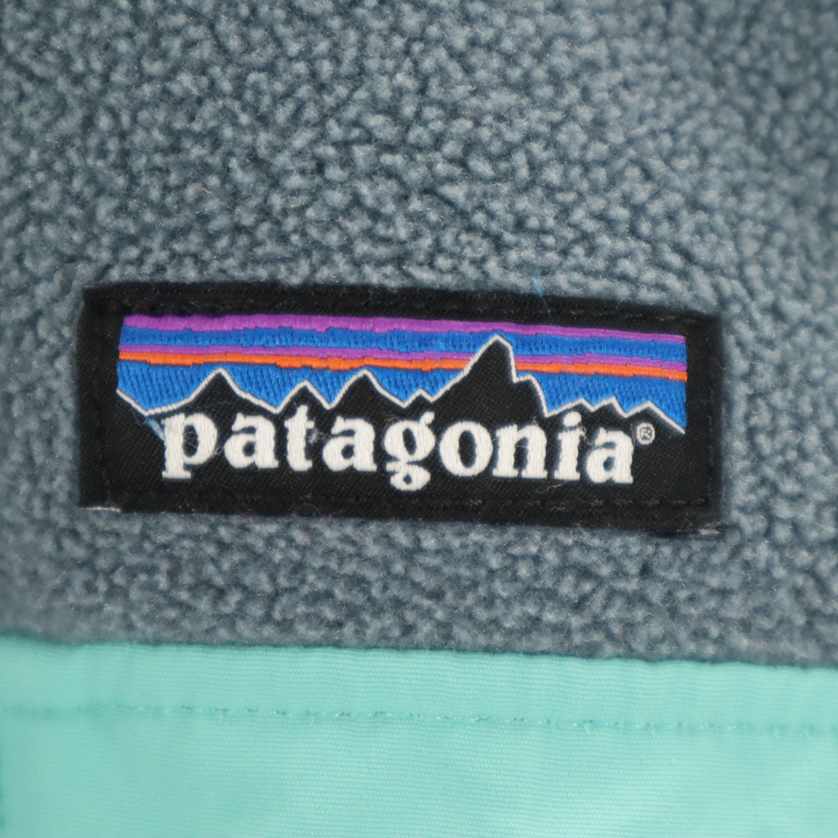 美品 patagonia パタゴニア シンチラ スナップT フリースジャケット L ブルー系 STY25551 アウトドア メンズ