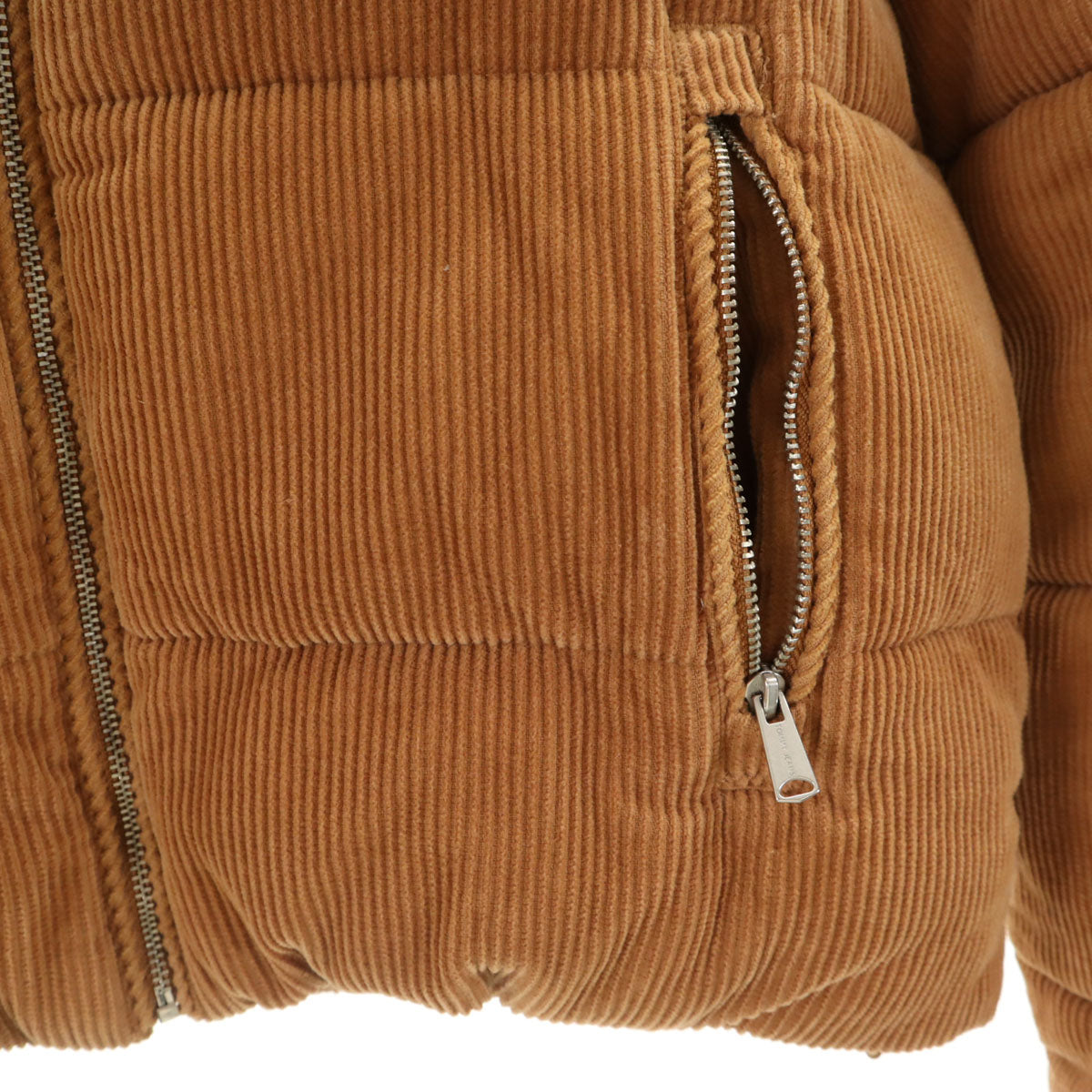 TOMMY JEANS トミージーンズ コーデュロイ 中綿ジャケット XS ベージュ系 レディース