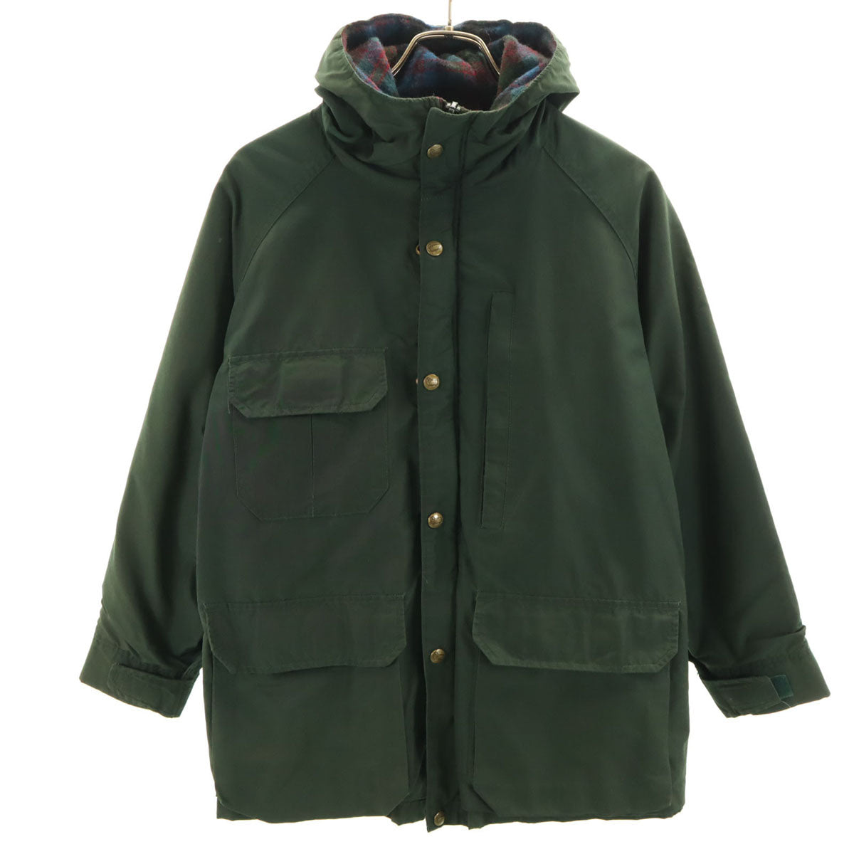 WOOLRICH ウールリッチ 80s USA製 ヴィンテージ 紺タグ ジャケット グリーン系 レディース