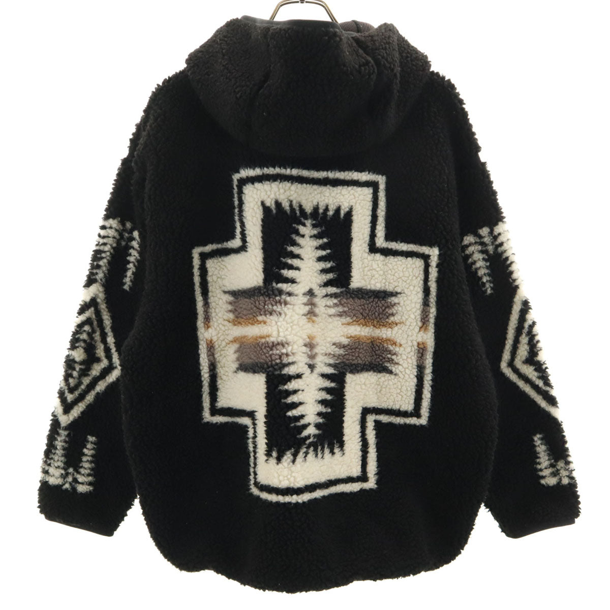 PENDLETON ペンドルトン ハーフジップ フリースジャケット L ブラック プルオーバー メンズ