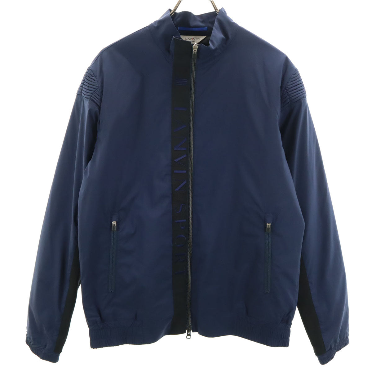美品 LANVIN SPORT ランバンスポール 中綿ジャケット 40 ネイビー メンズ