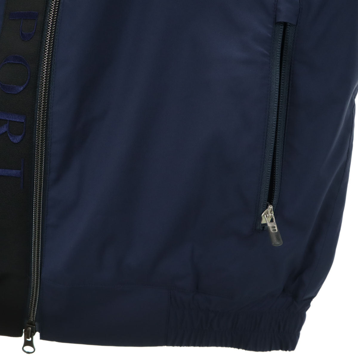 美品 LANVIN SPORT ランバンスポール 中綿ジャケット 40 ネイビー メンズ