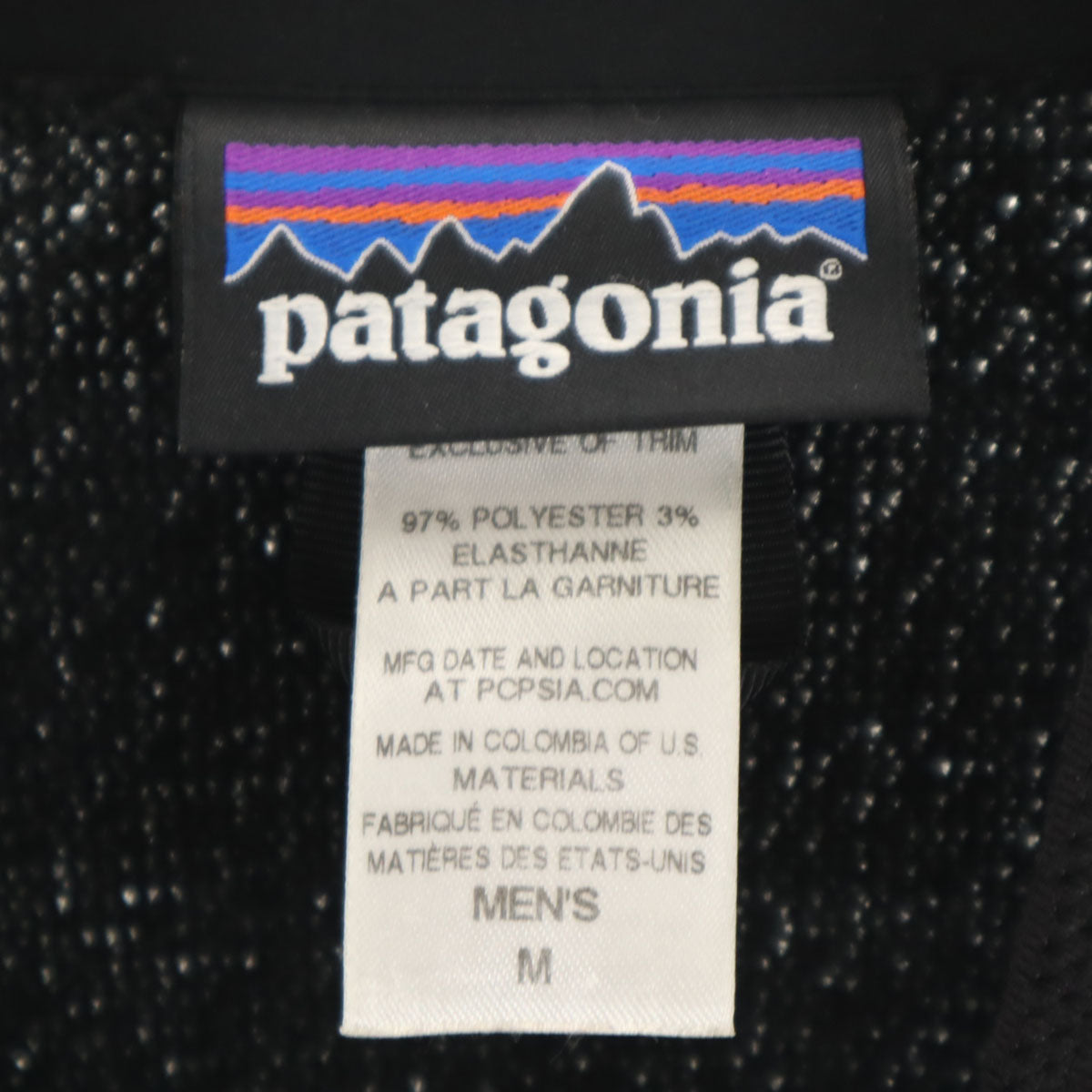 美品 patagonia パタゴニア R2 フリースジャケット M ブラック STY25137FA14 アウトドア POLARTEC メンズ