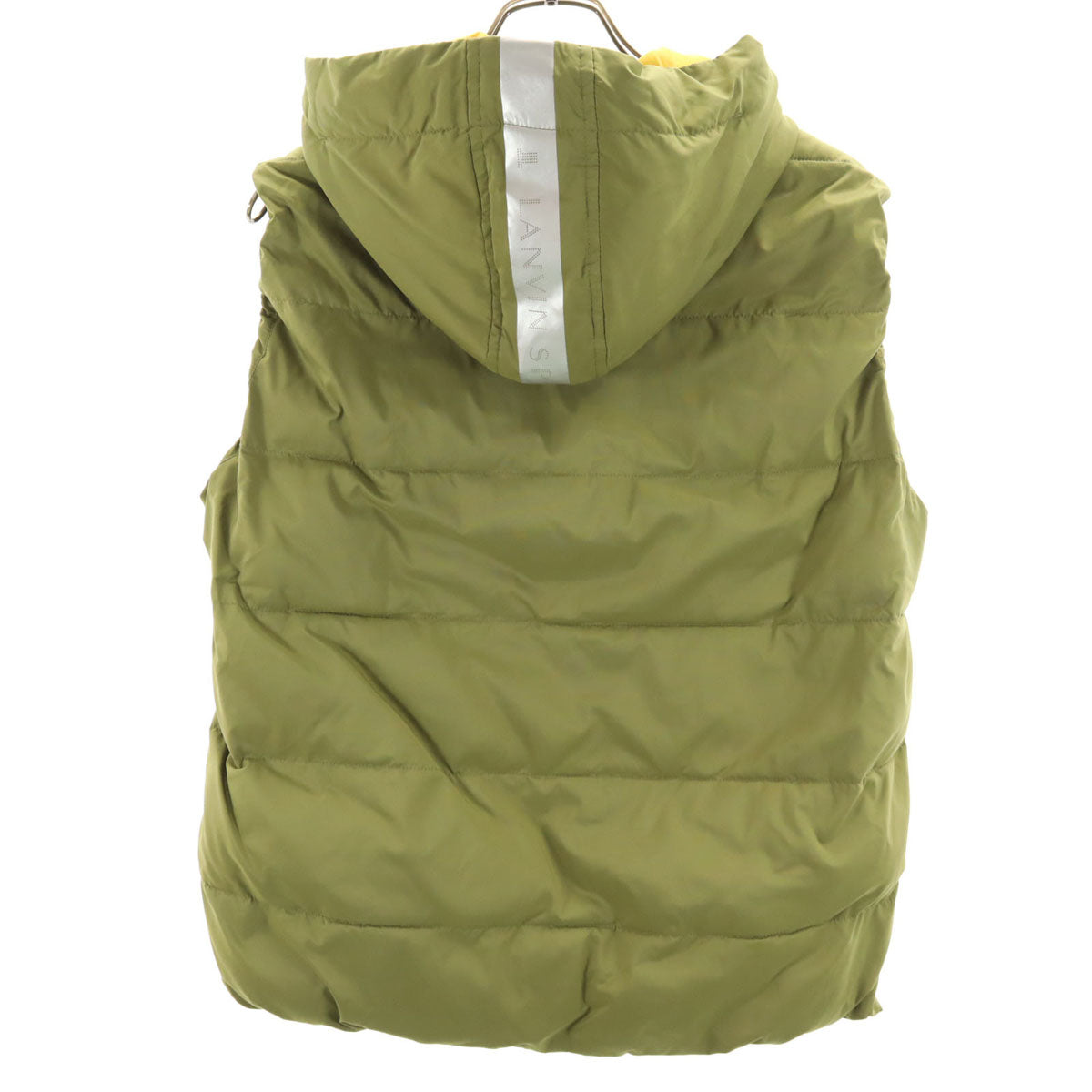 LANVIN SPORT ランバンスポール 中綿ベスト 40 オリーブ系 レディース