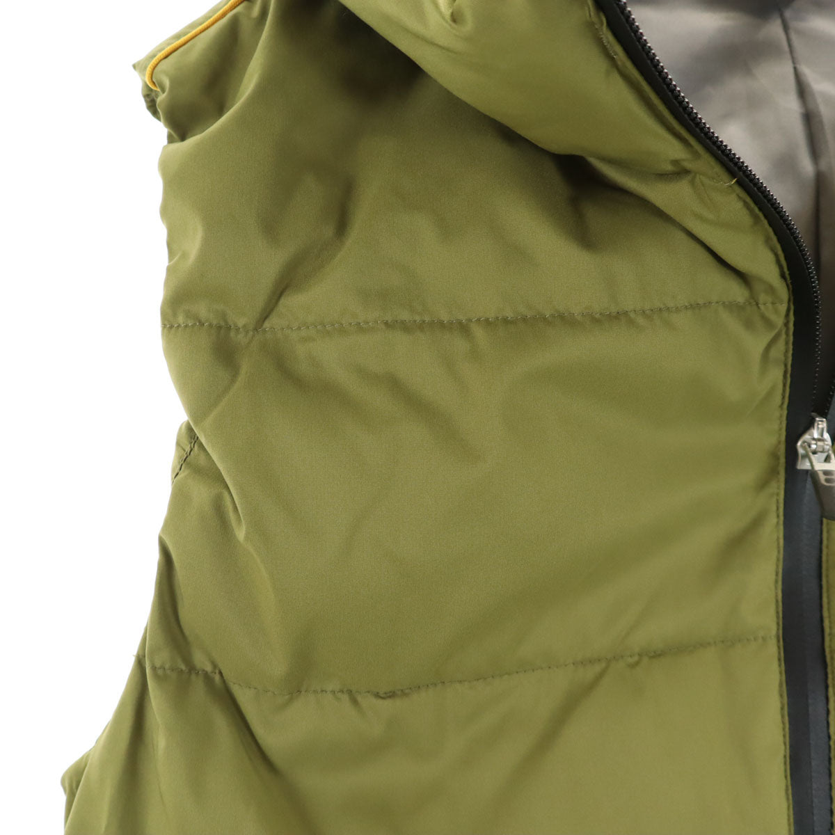 LANVIN SPORT ランバンスポール 中綿ベスト 40 オリーブ系 レディース