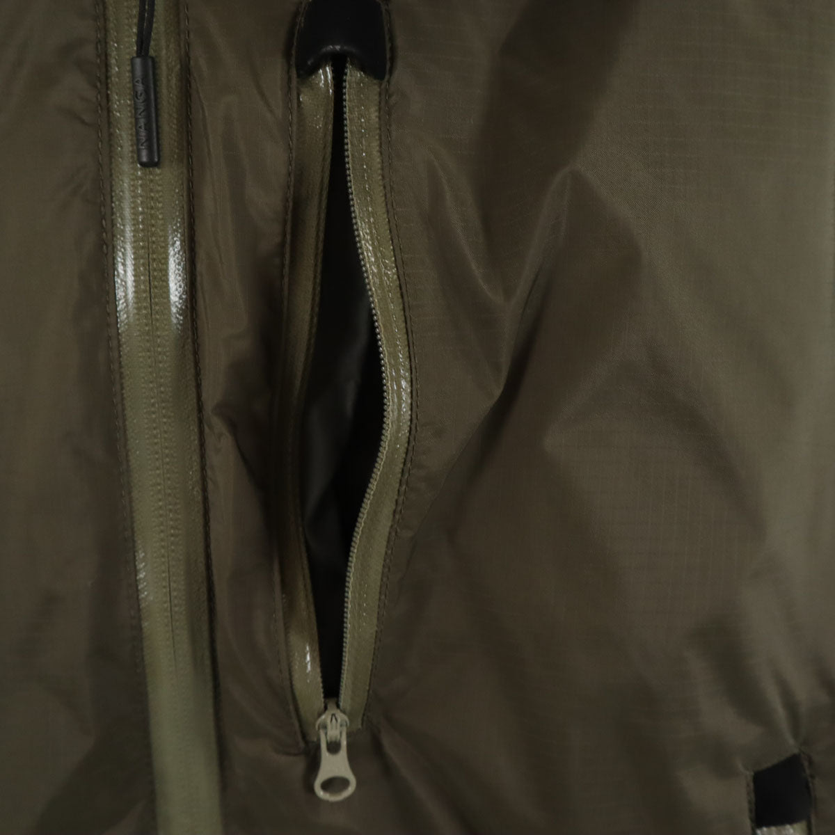 NANGA ナンガ 日本製 ダウンジャケット L オリーブ系 メンズ