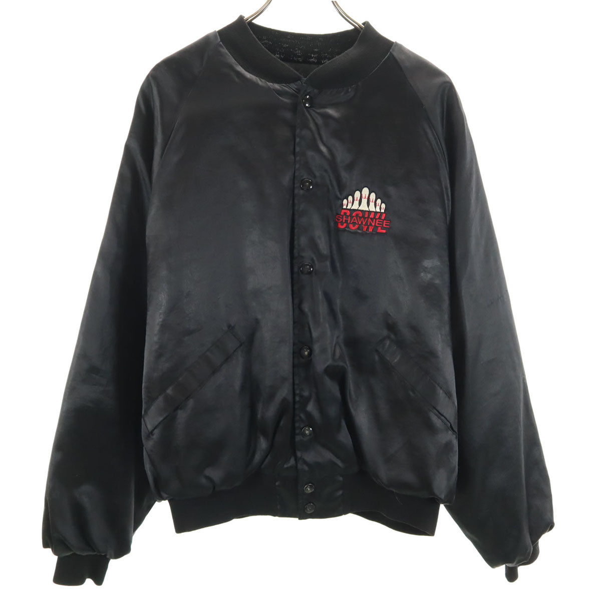 KING LOUIE キングルイ 80s 90s USA製 PRO FIT オールド スタジャン XL ブラック メンズ