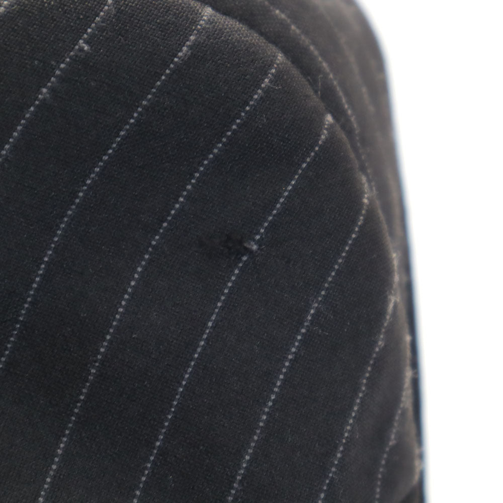 Polo by Ralph Lauren ポロバイラルフローレン スペイン製 ピンストライプ スーツ 上下 セットアップ 40 チャコールブラック メンズ