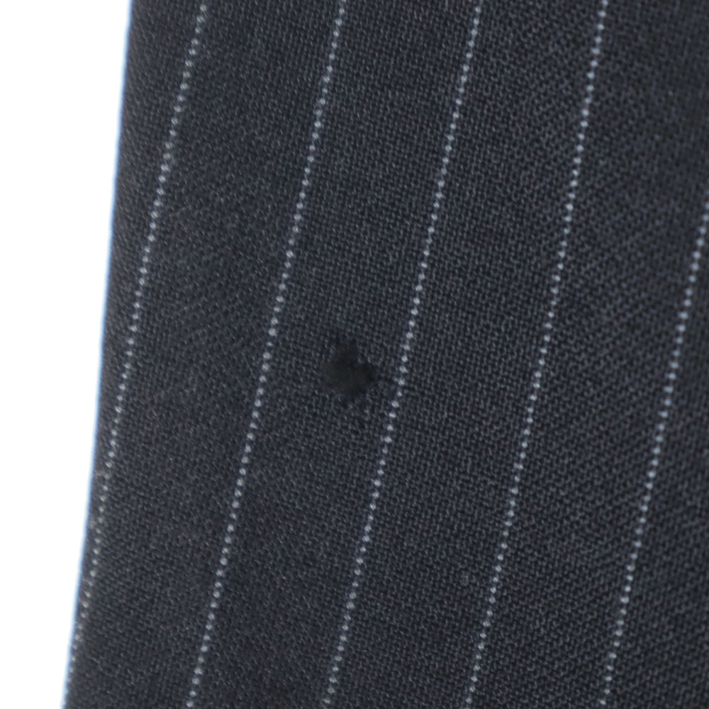 Polo by Ralph Lauren ポロバイラルフローレン スペイン製 ピンストライプ スーツ 上下 セットアップ 40 チャコールブラック メンズ