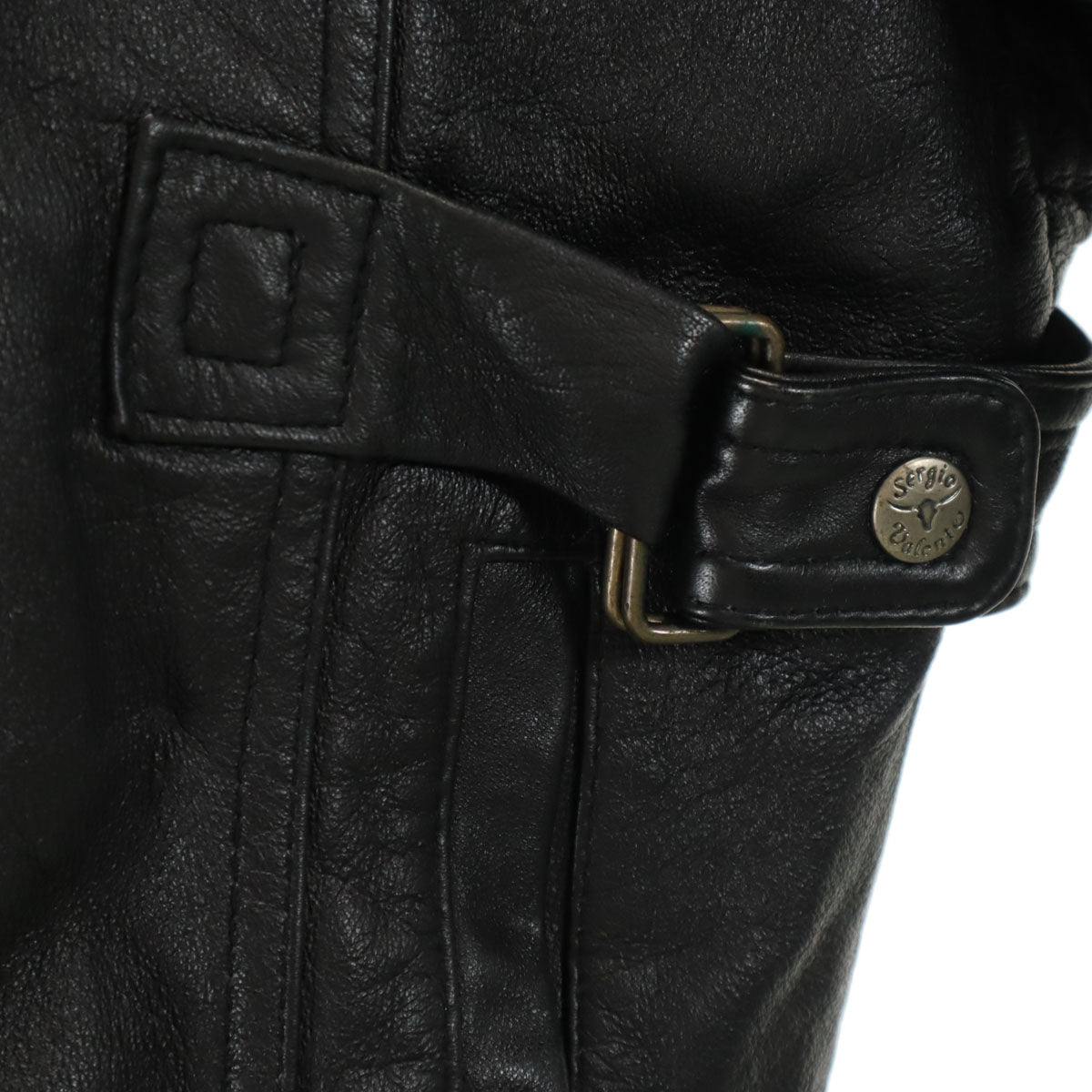 VALENTINO ヴァレンティノ レザージャケット ブラック UOMO メンズ