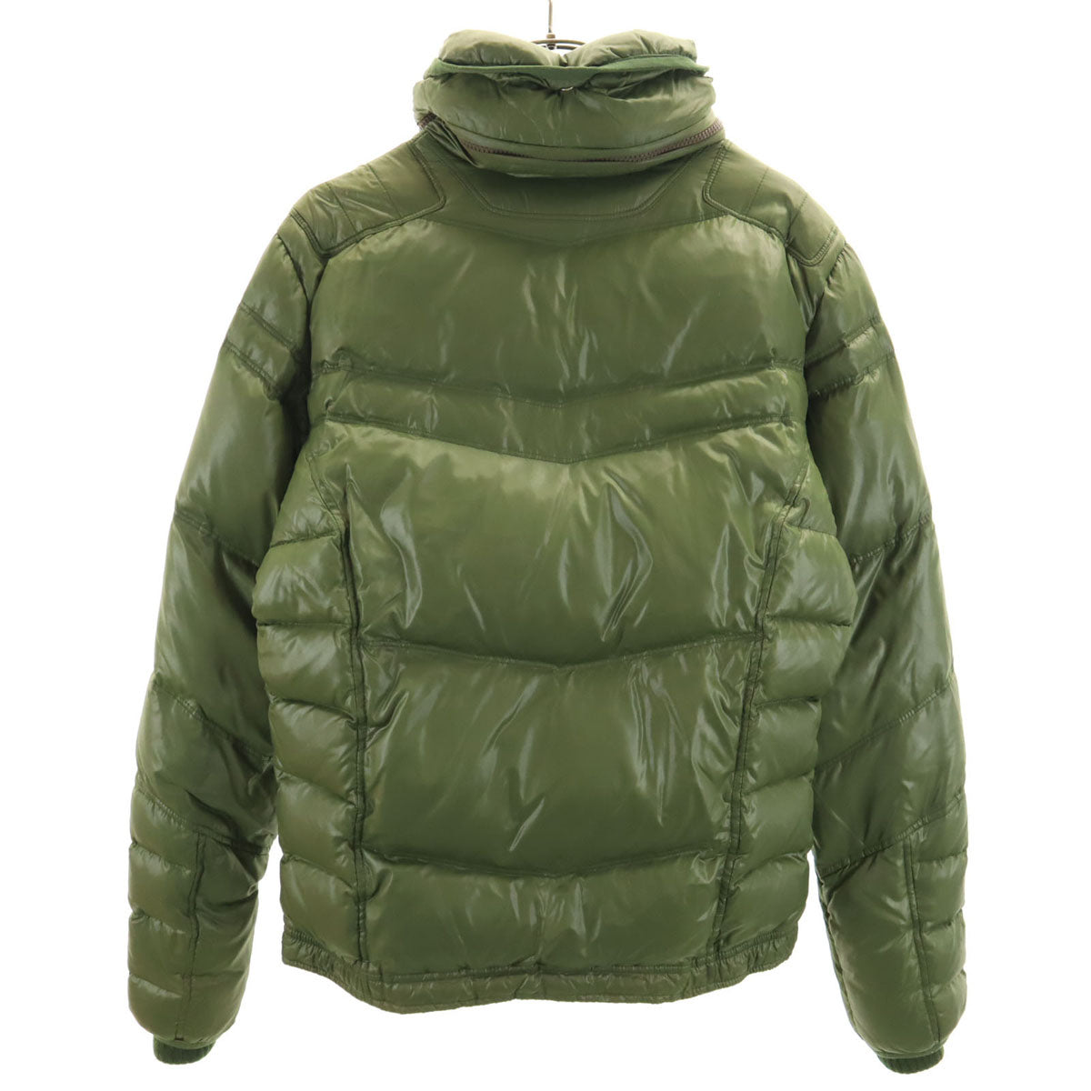 DIESEL ディーゼル ダウンジャケット L カーキ メンズ
