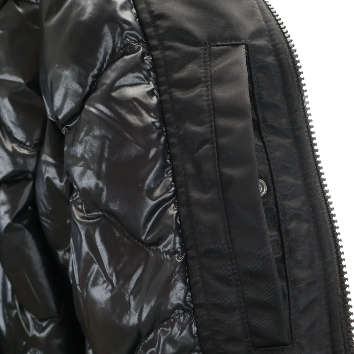 UNIQLO +J ユニクロ プラスジェイ MA-1 ハイブリッド オーバーサイズ ダウンジャケット M ブラック メンズ