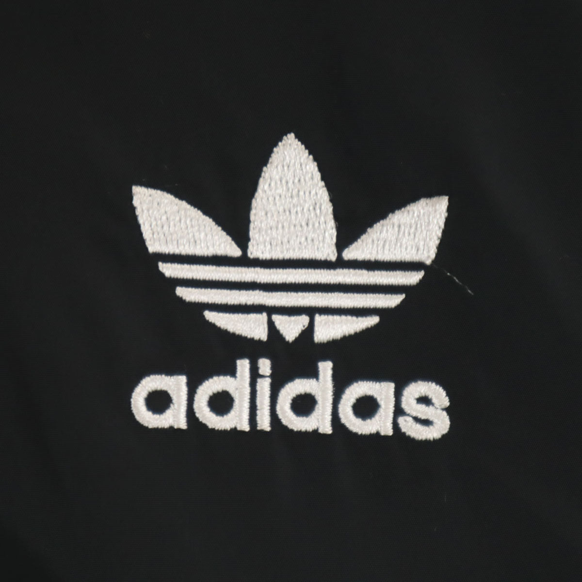 adidas アディダス ビッグトレフォイル フード付き 中綿ジャケット M ブラック レディース