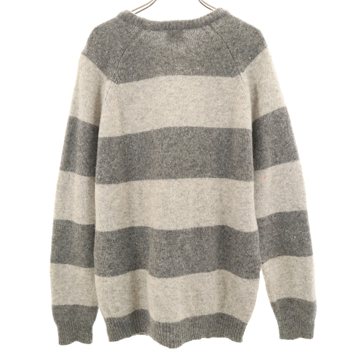 Carhartt カーハート ウールブレンド ボーダー柄 長袖 セーター L グレー メンズ
