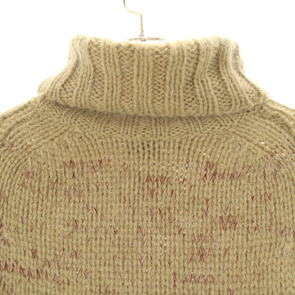 DOLCE&GABBANA ドルチェアンドガッバーナ イタリア製 長袖 タートルネック セーター ベージュ レディース