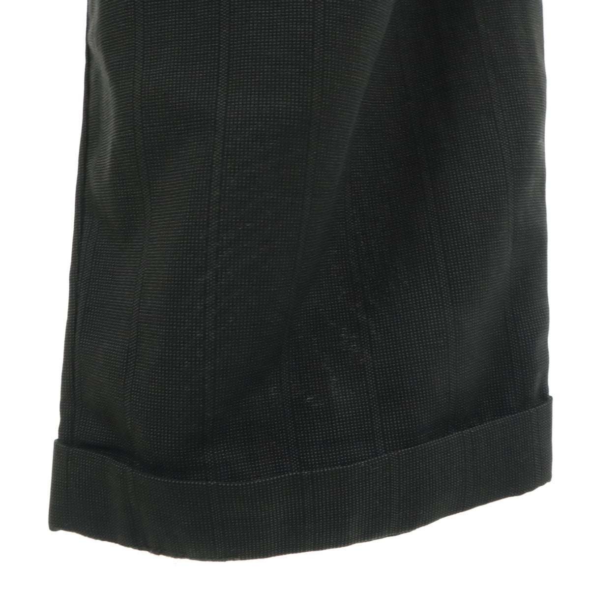 Emporio Armani エンポリオアルマーニ 90s イタリア製 オールド ストライプ柄 スーツ 上下 セットアップ 46 ブラック系 メンズ