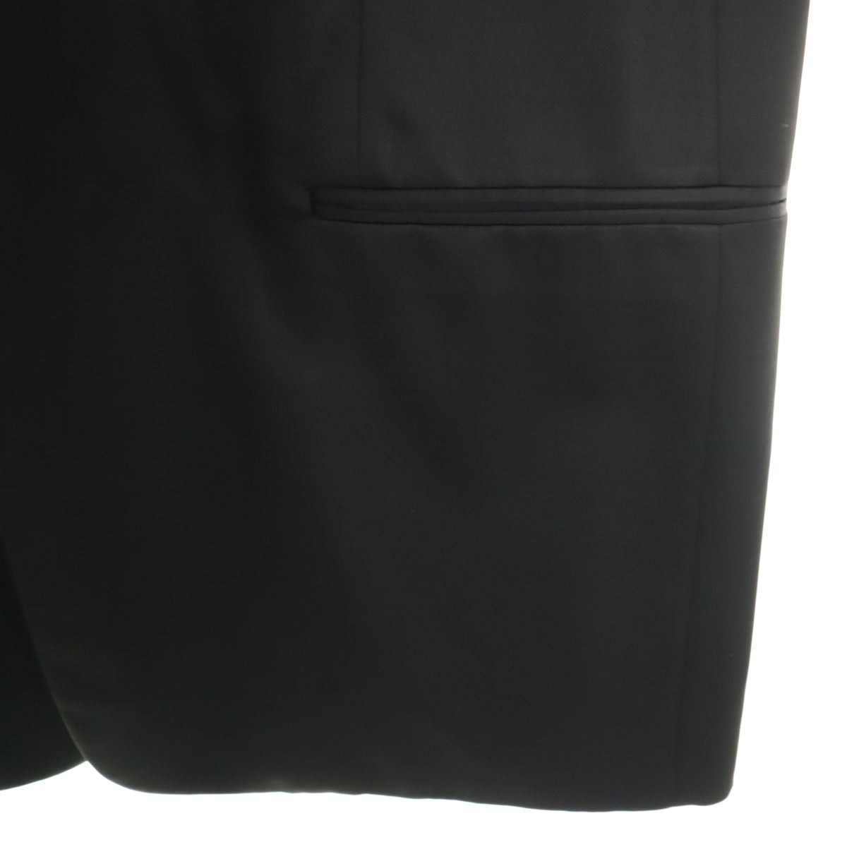 GIORGIO ARMANI ジョルジオアルマーニ イタリア製 スーツ 上下 セットアップ 52 ブラック メンズ