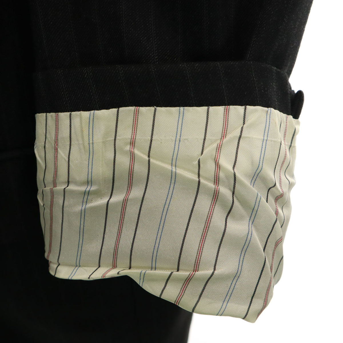 Polo by Ralph Lauren ポロバイラルフローレン 日本製 ストライプ柄 スーツ 上下 セットアップ B8 チャコール メンズ