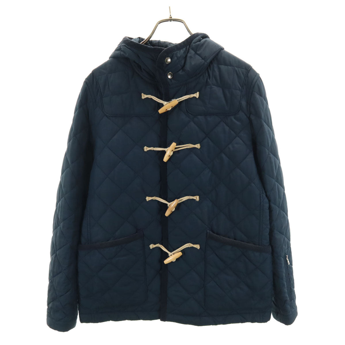 SOPHNET. ソフネット 日本製 ダッフル キルティングジャケット M ネイビー メンズ