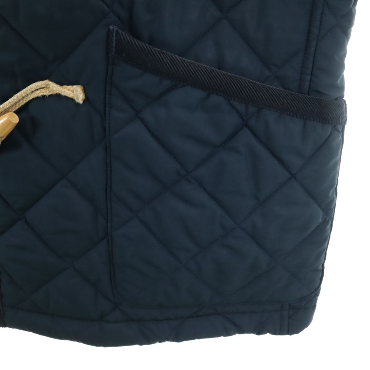 SOPHNET. ソフネット 日本製 ダッフル キルティングジャケット M ネイビー メンズ